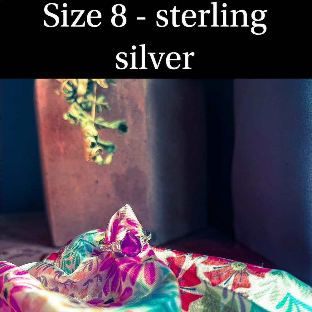 2/$35 Size 8 sterling silver ring